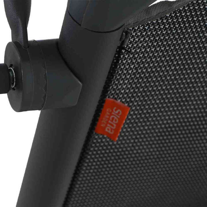 SIENA GARDEN Campingliege + Comfort grau